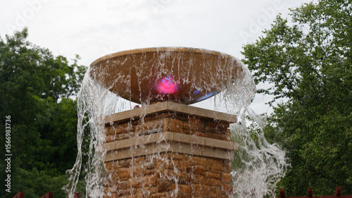 fountain in the park