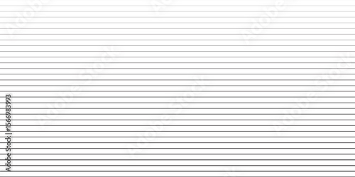 Line halftone gradation texture. Fading horizontal stripe gradient background. Repeating pattern backdrop. Black parallel thin to thick lines backdrop for overlay, print, cover, graphic design. Vector