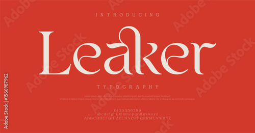 Classic serif font alphabet letters fancy gentle typographic design. Elegant anthique typography. Retro slick serif letter set for wedding card, restaurant menu, headline, lettering. Vector typeset