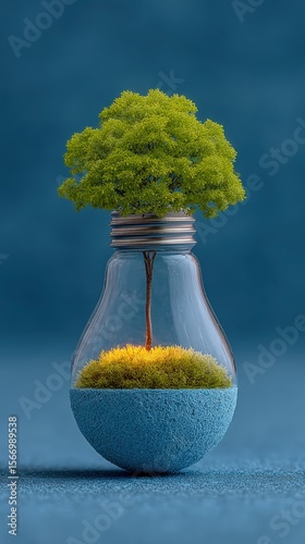 Green Algae in a Scientific Vase for Environmental Research
