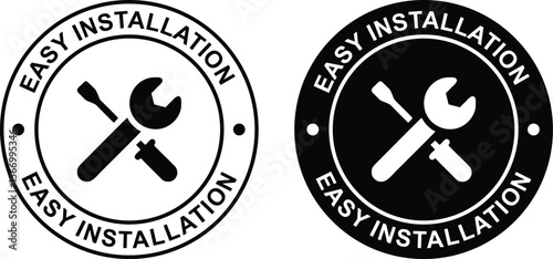 Easy Installation Label
