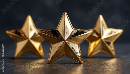Three Golden Stars

