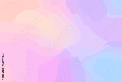 Abstract gradient background with soft pastel colors pink, purple, and blue. Modern vector wallpaper with a dreamy, blurry mesh effect and subtle noise texture. Gentle backdrop.