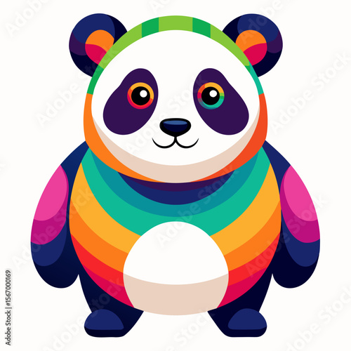 panda vector