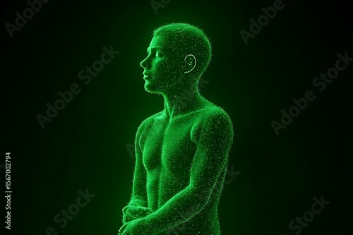 3d rendered illustration of a human body