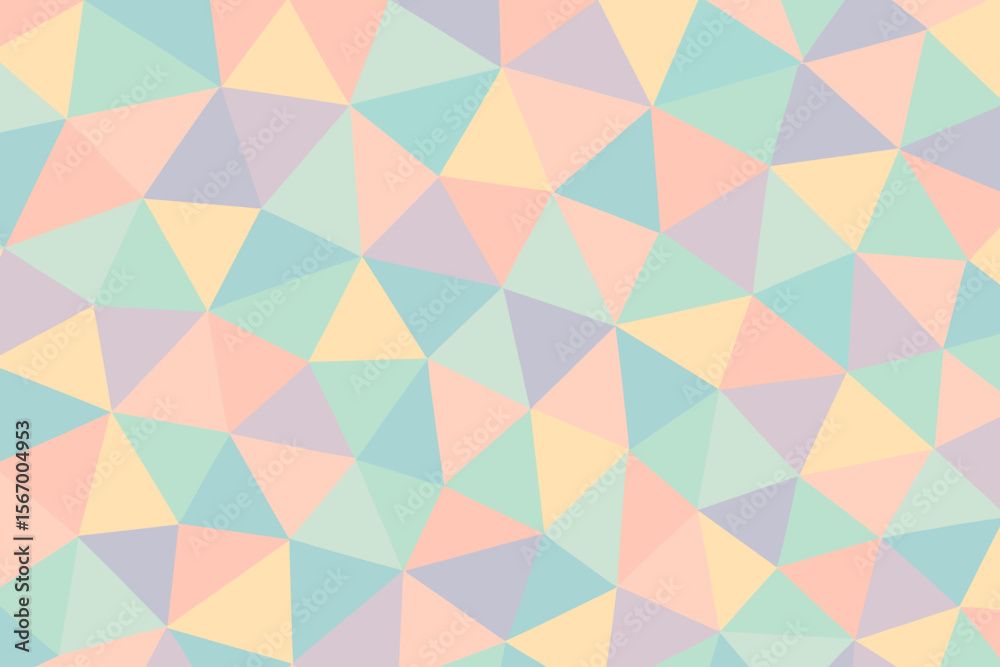 custom made wallpaper toronto digitalSeamless Pastel Geometric Triangle Mosaic Pattern Background. Abstract Polygonal Low Poly Design. Soft Colorful Repeating Texture. Modern Vector Illustration. Decorative Wallpaper. Subtle Retro Style