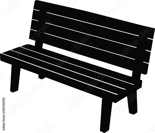 bench on white background.eps