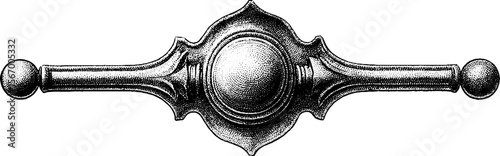 Vintage decorative element for design and decoration projects