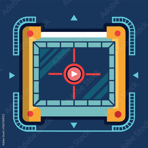 Video interface layout for editing overlays