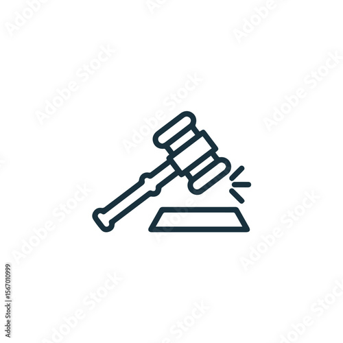 Simple concept icon about regulation. Contains icons such as compliance, guidelines, rules, laws, and more, can be used for web and Vector applications.