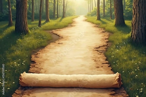 path in the woods