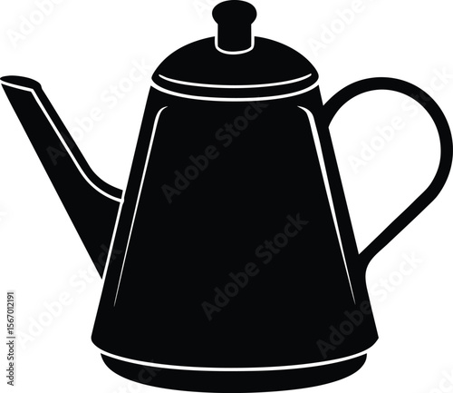 kettle on white background.eps