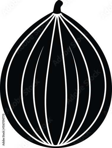 nutmeg on white background.eps