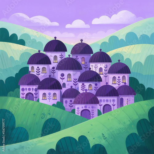 vector illustration of a church