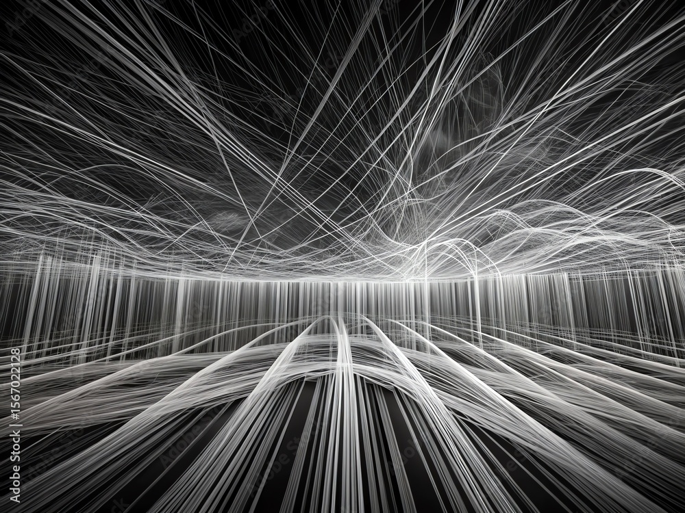 Obraz premium abstract fractal burst