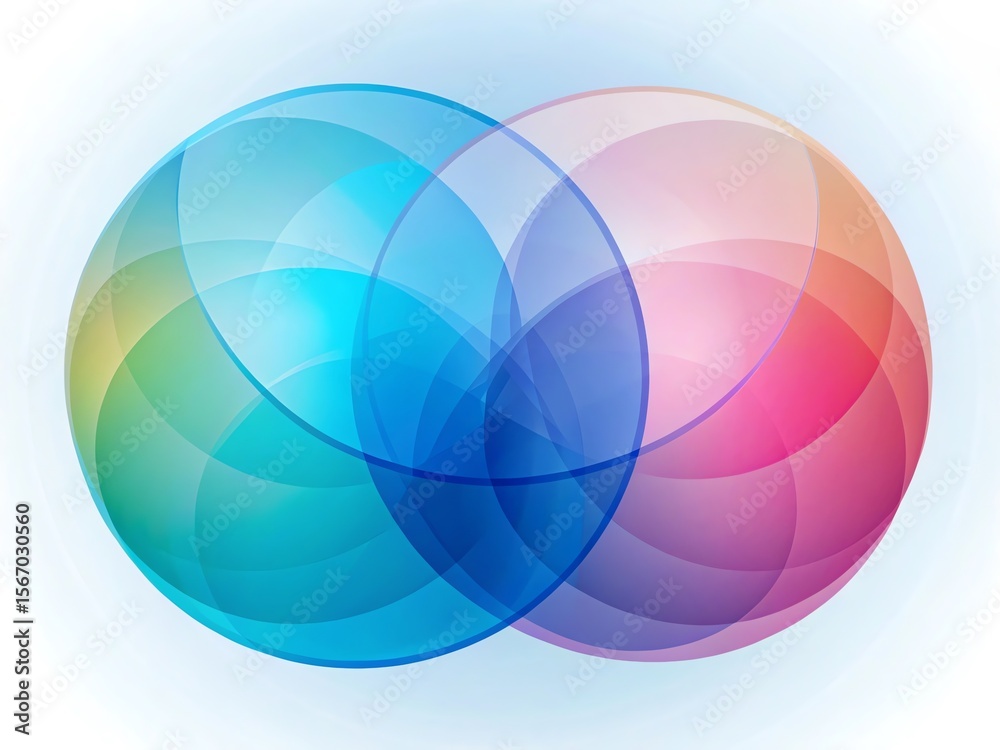 Obraz premium abstract colorful sphere