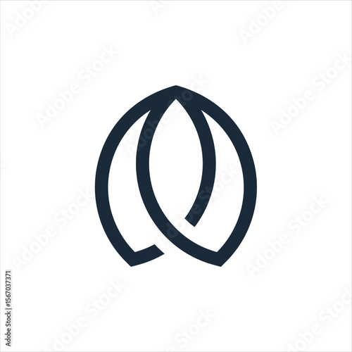 Abstract initial letter A logo design. Icon for luxury, elegant and simple business Vector