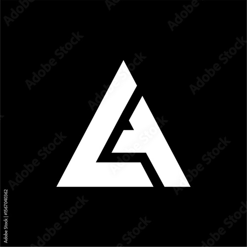 Abstract initial letter A logo design. Icon for luxury, elegant and simple business Vector