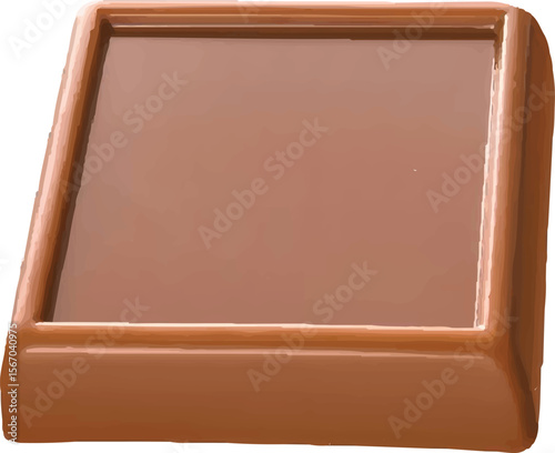 World Chocolate Day Dark Chocolate Bars Stack Icon for Gourmet Design Projects