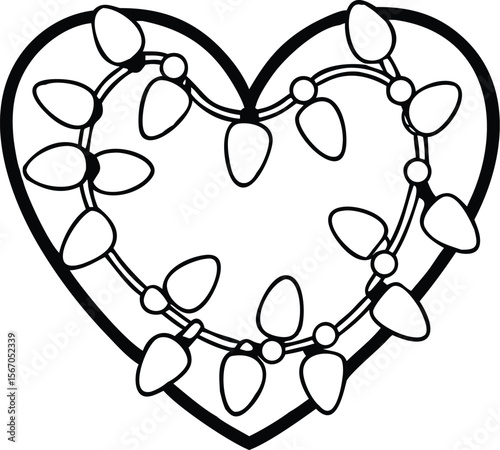christmas coloring pages, illustration, for kids. winter coloring pages