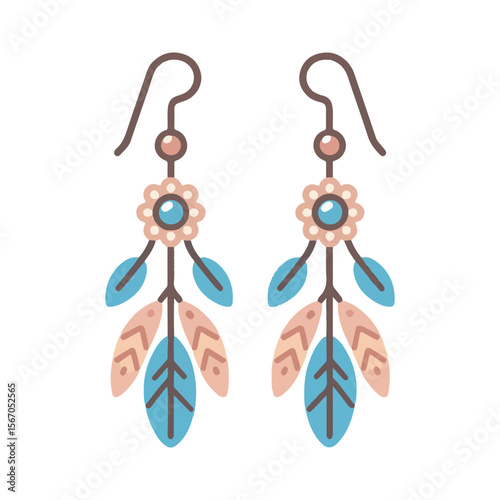 earring illustration design