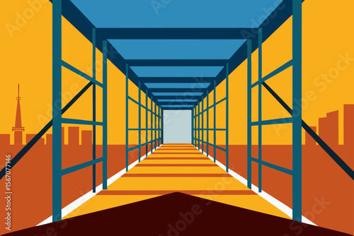 empty corridor with a corridor
