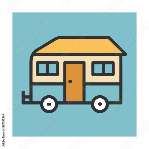 Mobile home icon