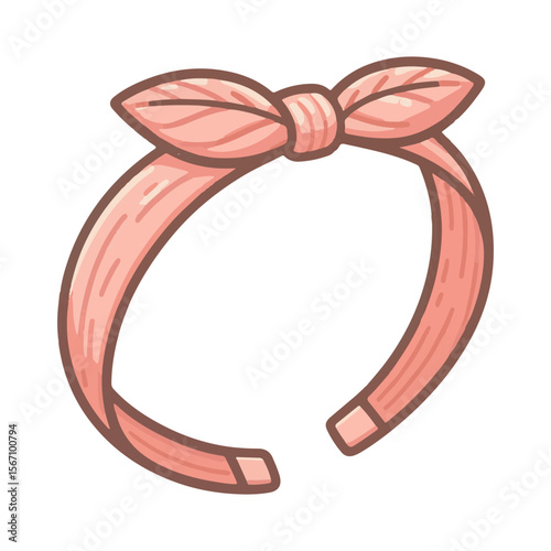 headband illustration design