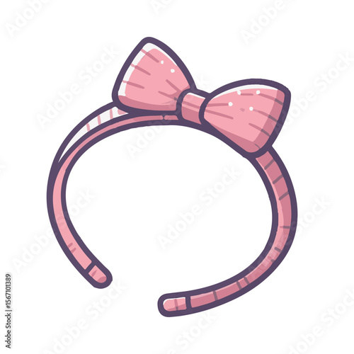 headband illustration design