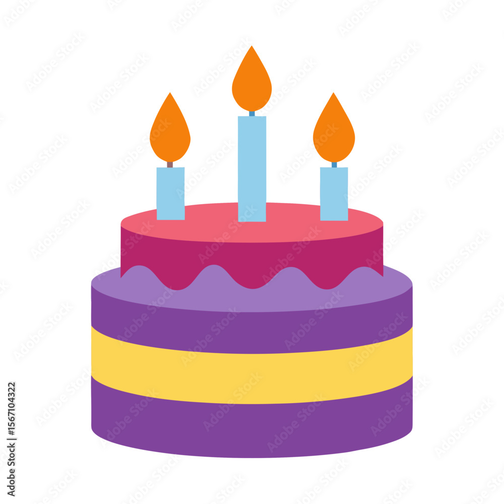 birthday cake vector illustration birthday cake vector illustration