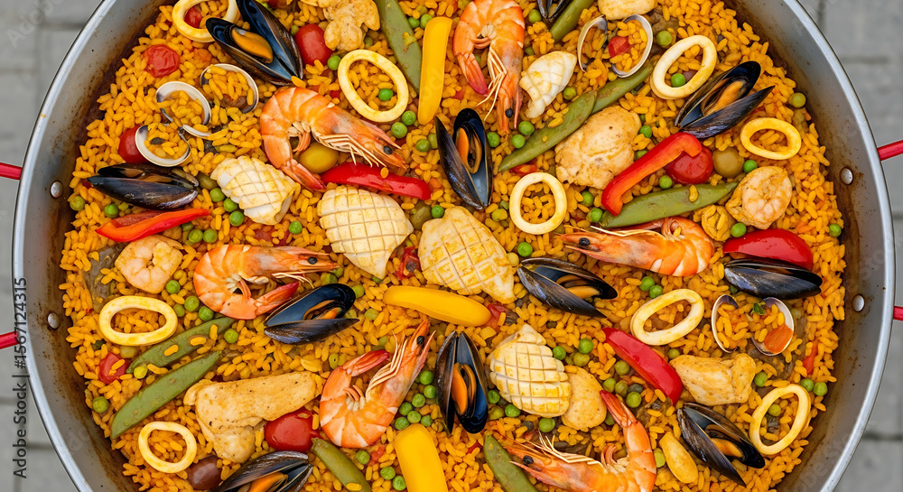 Fototapeta premium Paella