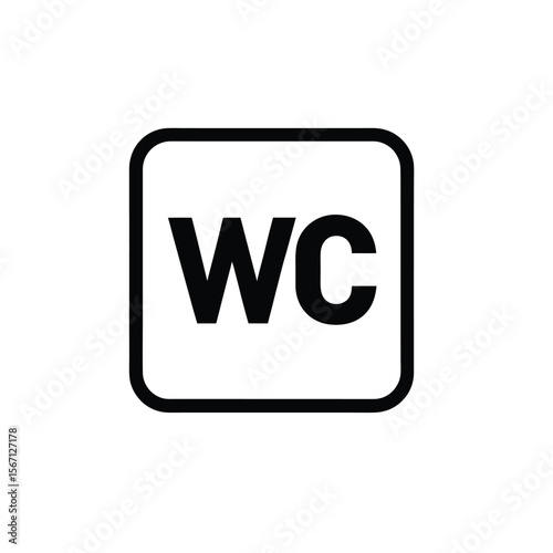 Water Closet symbol.