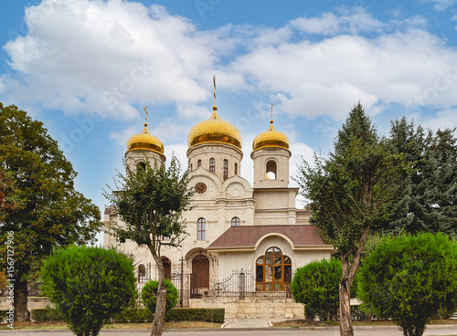 Cathedral of Christ the Savior (Spassky Cathedral) is an Orthodox church in the city of Pyatigorsk, Stavropol Territory, the cathedral the Pyatigorsk Diocese of the Russian Orthodox Church