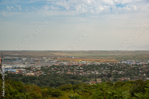 Birds-eye view of the city Pyatigorsk