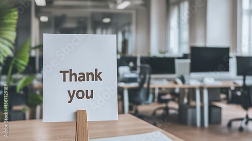 Office gratitude: 