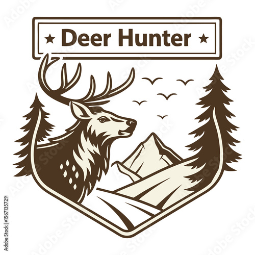 Into the Wild Twilight – Where the Silent Forest Meets the Heart of the Deer Hunter