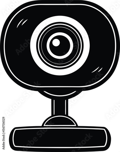 webcam on white background.eps