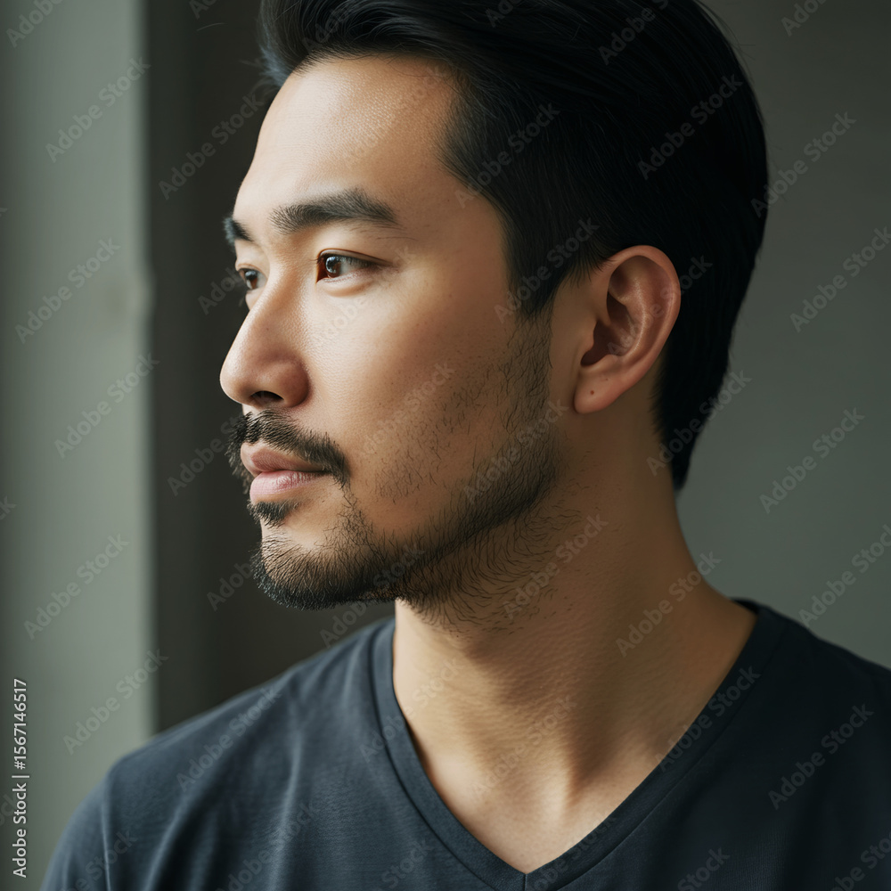 Obraz premium portrait close up man