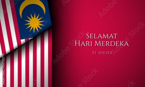 Malaysia Independence Day Background Design.