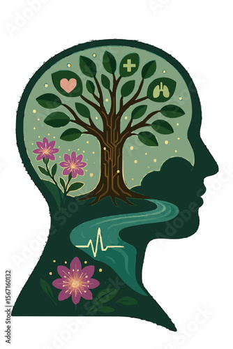Human Mind as a Flourishing Ecosystem of Nature and Science