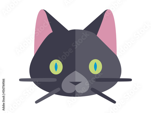 vector illustration of a cat