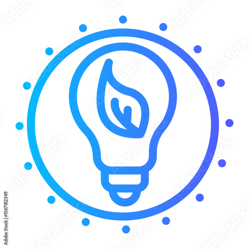 eco bulb icon