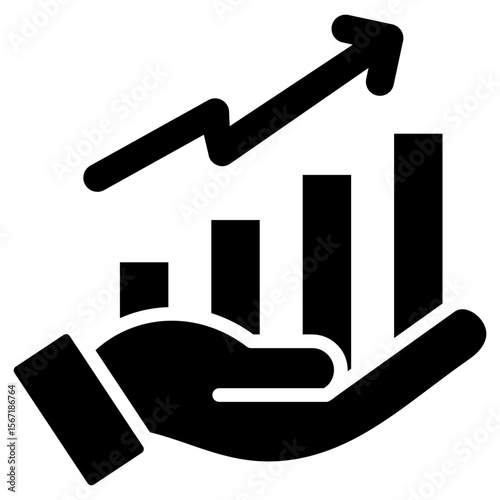 Cash Flow glyph icon