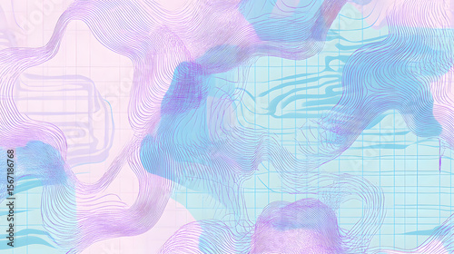 obstreact blue backround 