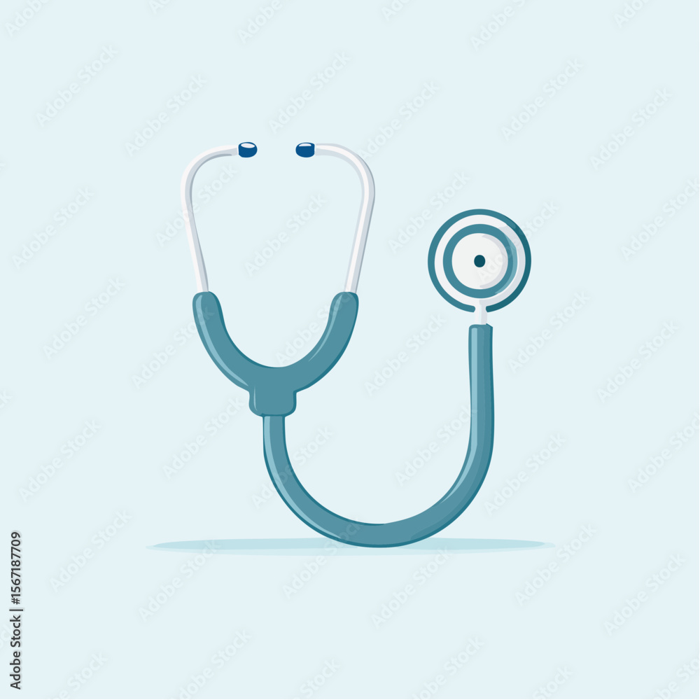 Stéthoscope, image naïve