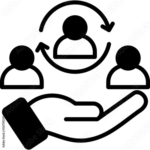 Customer Retention mixed icon