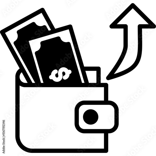 Expense mixed icon