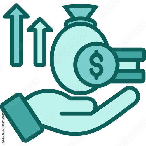 Share Holder solid icon