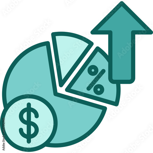 Margin solid icon
