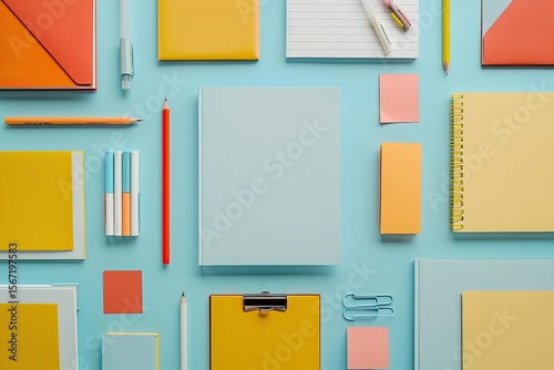 High Quality Visual of Collection of Various Stationery